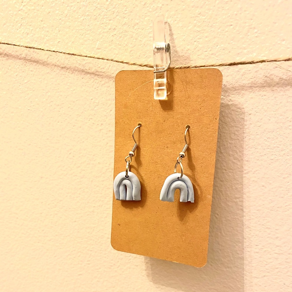 Handmade Clay Earrings!🤍